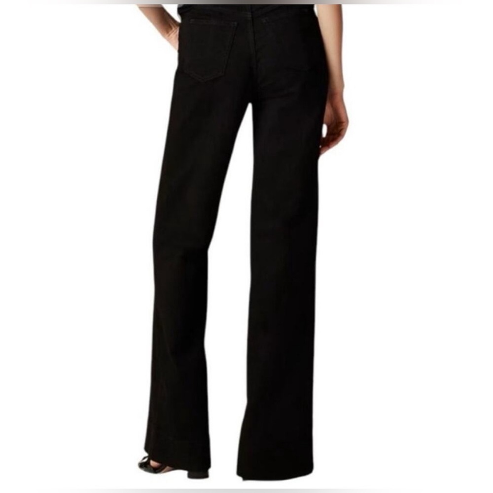 J. Crew Women’s Low-rise Denim Trouser in 1996 Semi-stretch Black Size 32 NWT - Picture 3 of 14